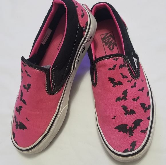 2006 Van's Pink Warped Tour Bat Trail Slip-on Shoe - Picture 8 of 8